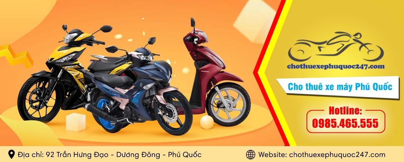 Slider cho thuê xe máy